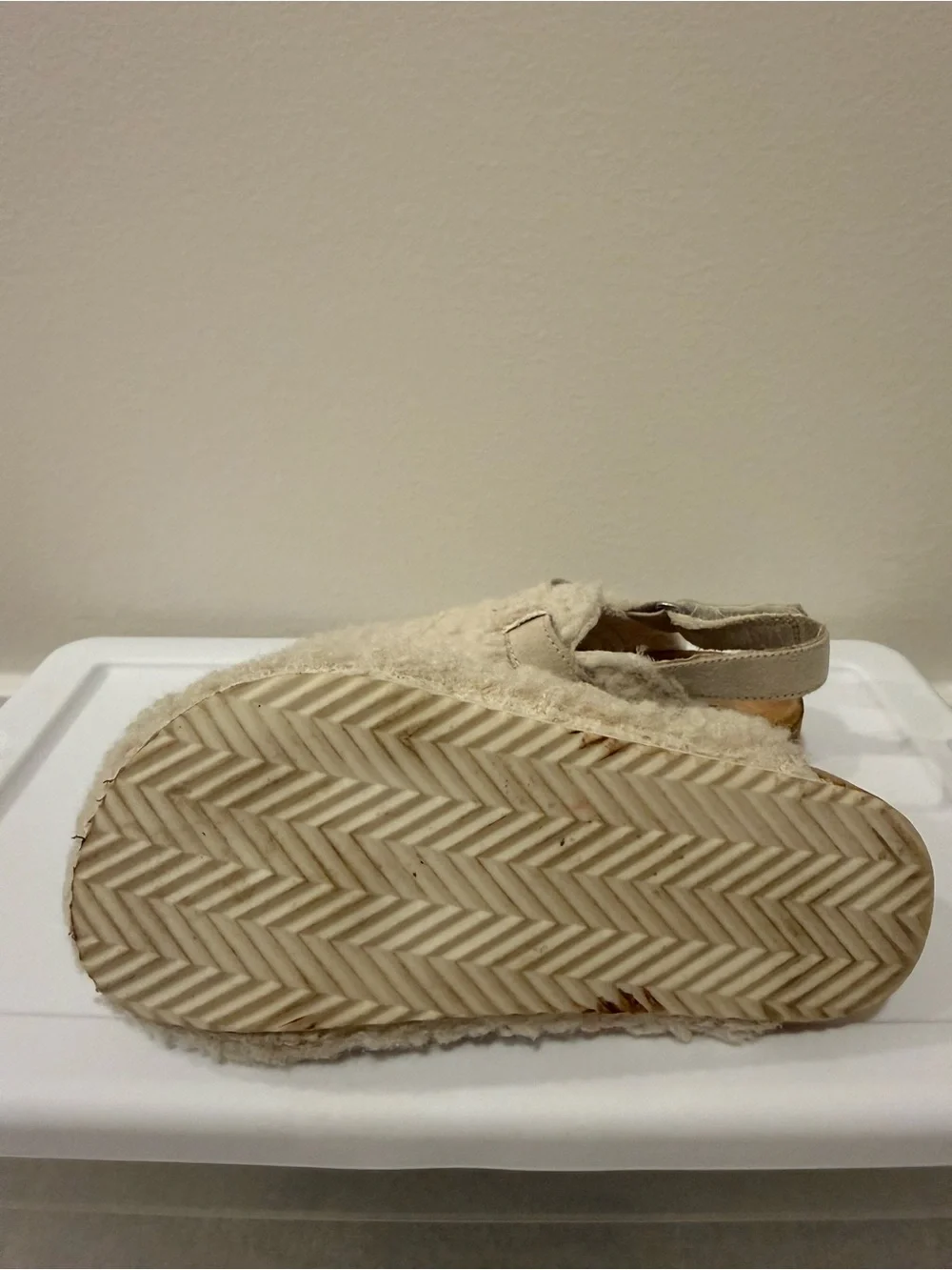 H&M Kids Indoor Teddy Fleece Mules